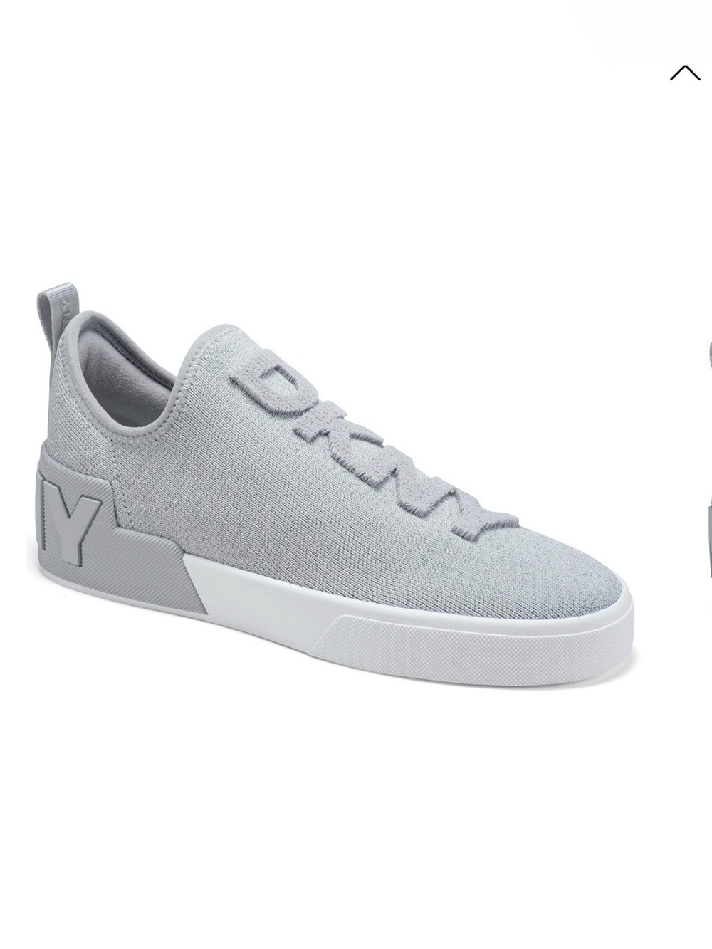 NWOB DKNY Women's Maize Slip-On Sneakers in Storm Gray. Size 6. MSRP $139